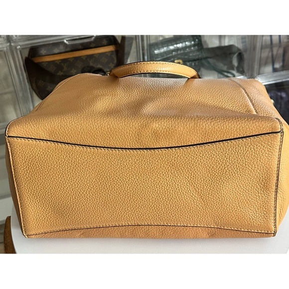 Tory Burch Brown Leather Tote - Picture 5 of 9